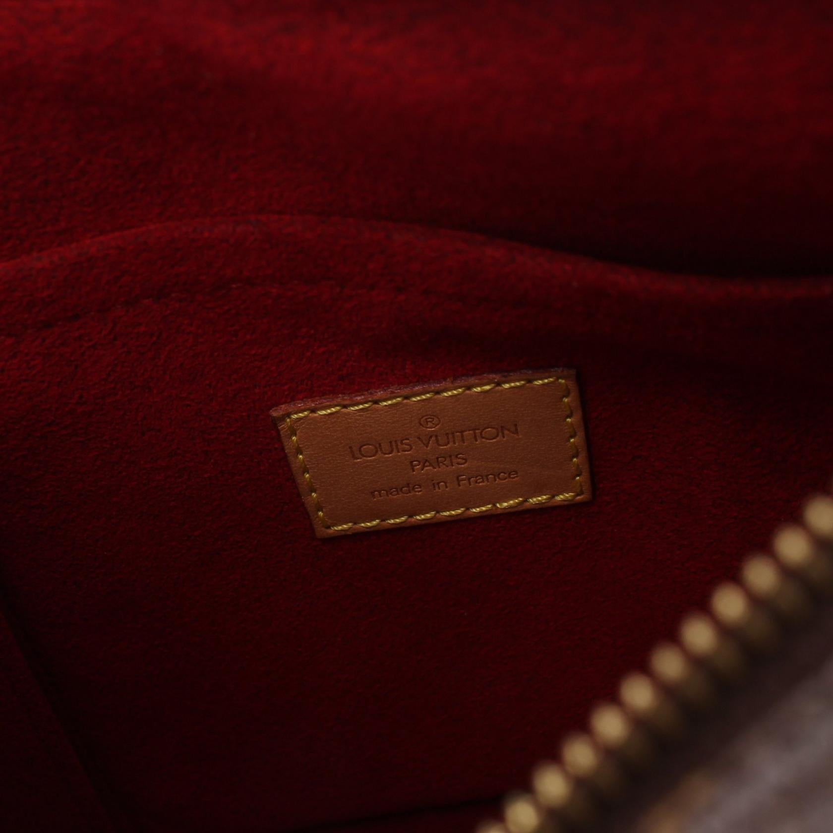 Louis Vuitton Croissant MM Canvas Shoulder Bag