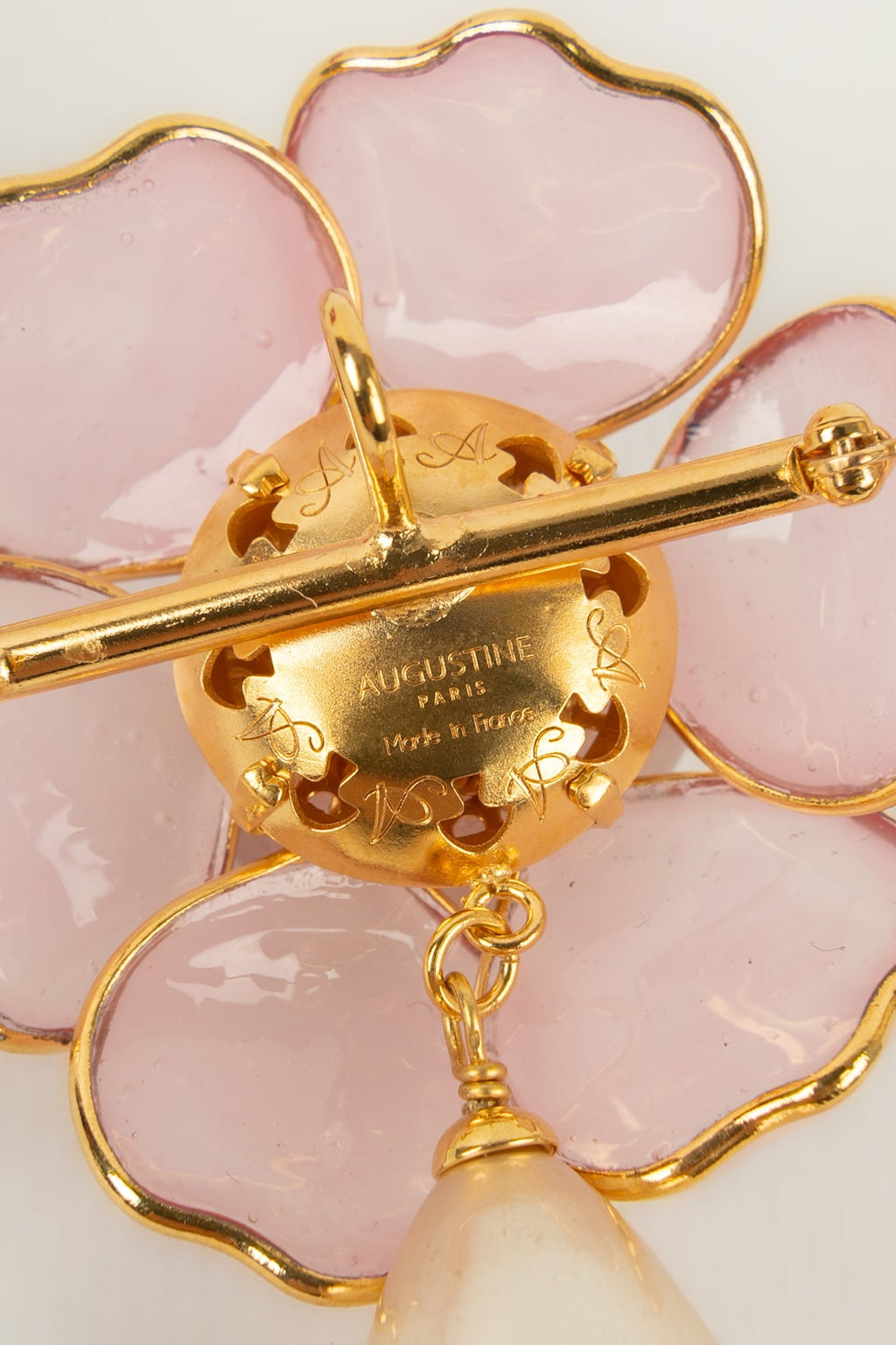 Broche / pendentif fleur Augustine