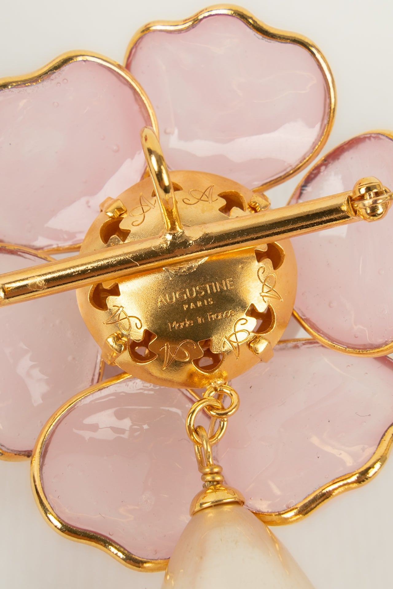 Broche / pendentif fleur Augustine
