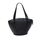 Louis Vuitton Epi Saint Jacques Shopping Shoulder Bag Black