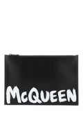 Alexander Mcqueen Graffiti Flat Pouch Men