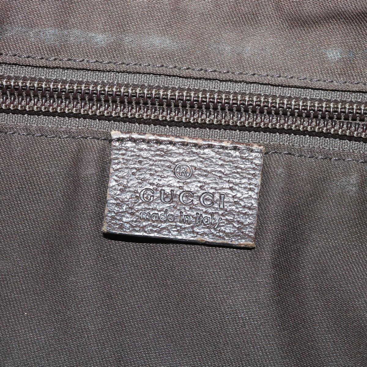 GUCCI GG Canvas Shoulder Bag Beige Brown 181092 56054