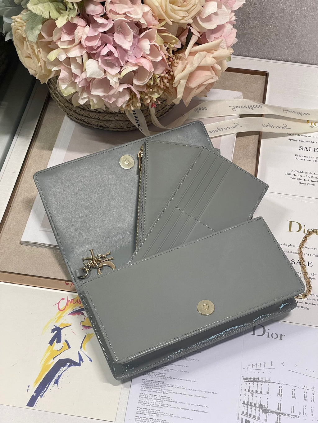 GLAMI Lady Pouch Gray, For Women, WomenÃ¢â‚¬â„¢s Handbags 8.5in/21.5cm CD S0204OVRB_M41G