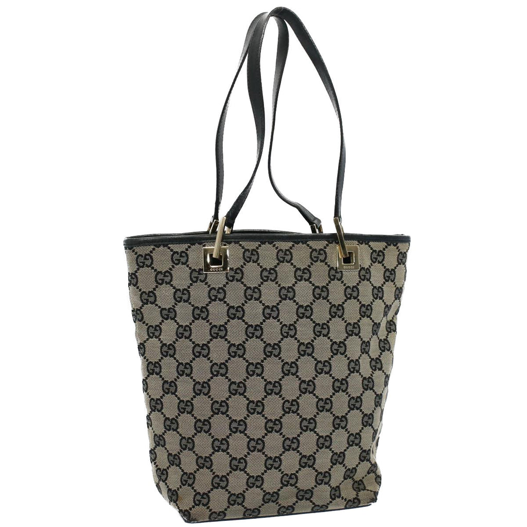 GUCCI GG Canvas Hand Bag Beige 002 1099 2404 56287