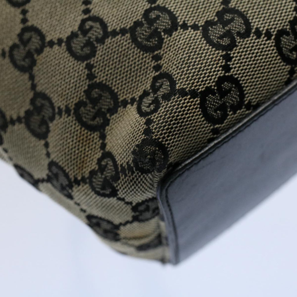 GUCCI GG Canvas Hand Bag Beige 002 1099 2404 56287