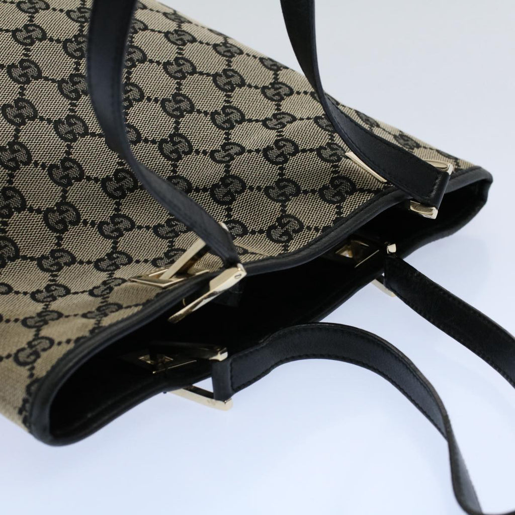 GUCCI GG Canvas Hand Bag Beige 002 1099 2404 56287