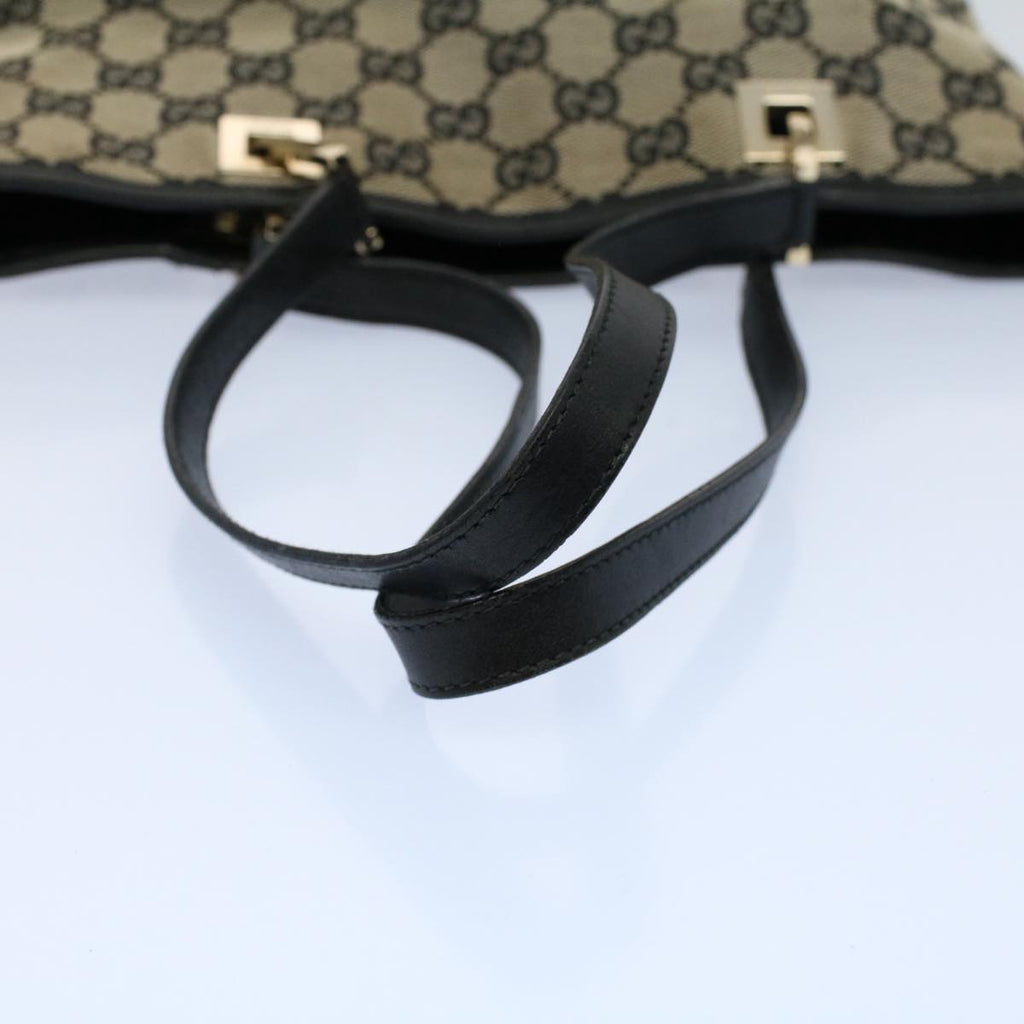 GUCCI GG Canvas Hand Bag Beige 002 1099 2404 56287