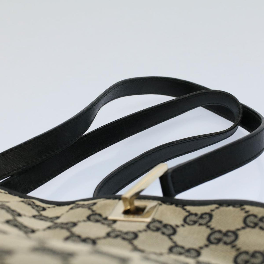GUCCI GG Canvas Hand Bag Beige 002 1099 2404 56287