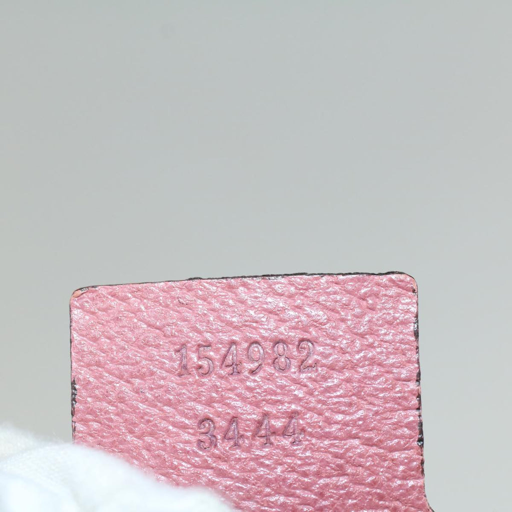 GUCCI GG Canvas Tote Bag Beige Pink 154982 56290