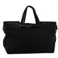 GUCCI GG Canvas Hand Bag Black 106251 56291