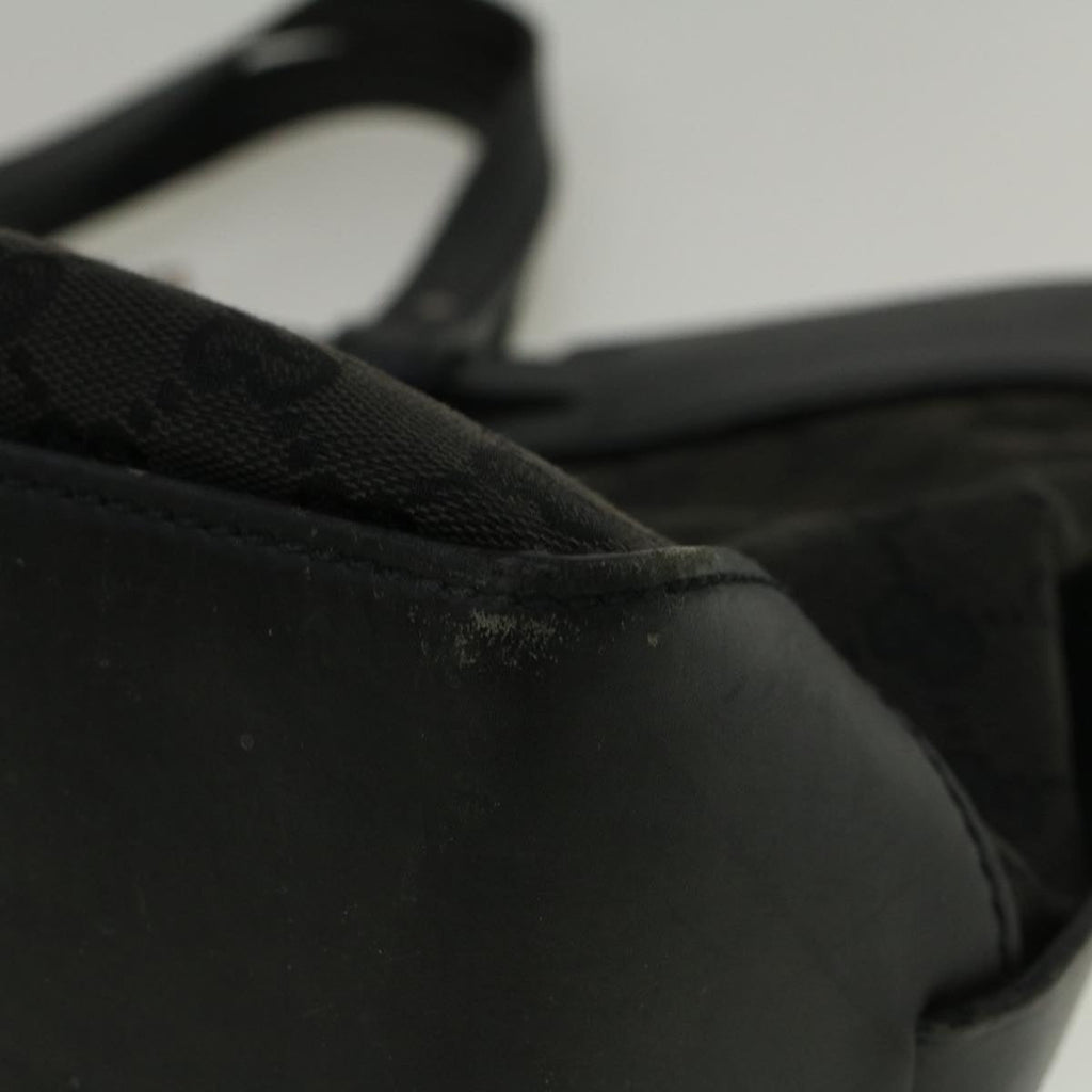 GUCCI GG Canvas Hand Bag Black 106251 56291