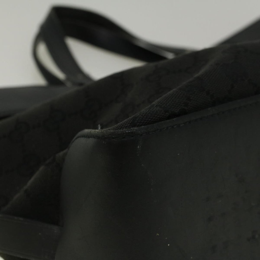 GUCCI GG Canvas Hand Bag Black 106251 56291