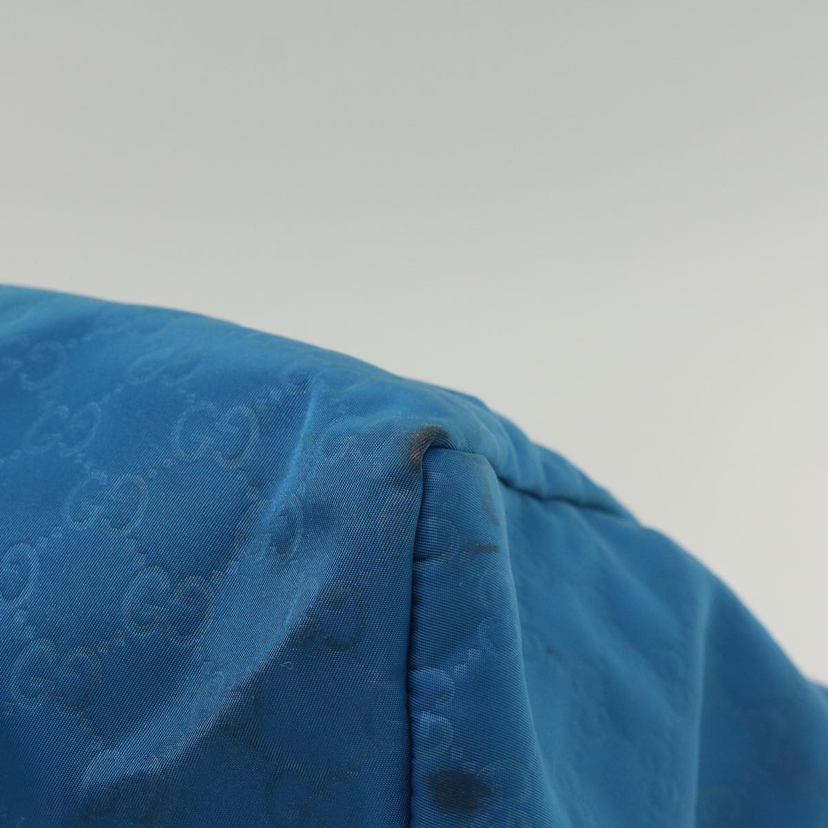 GUCCI GG Canvas Tote Bag Blue 286198 56293