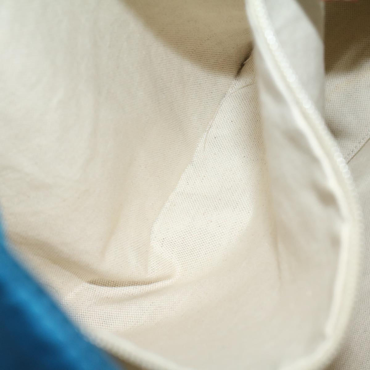 GUCCI GG Canvas Tote Bag Blue 286198 56293