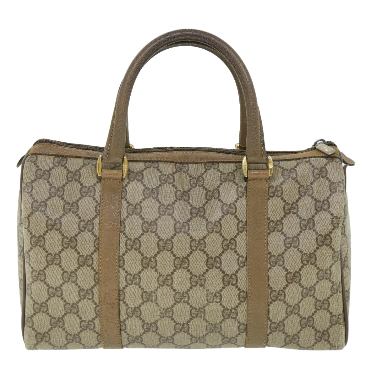 GUCCI GG Supreme Web Sherry Line Hand Bag Beige Red Green 40 02 007 56312