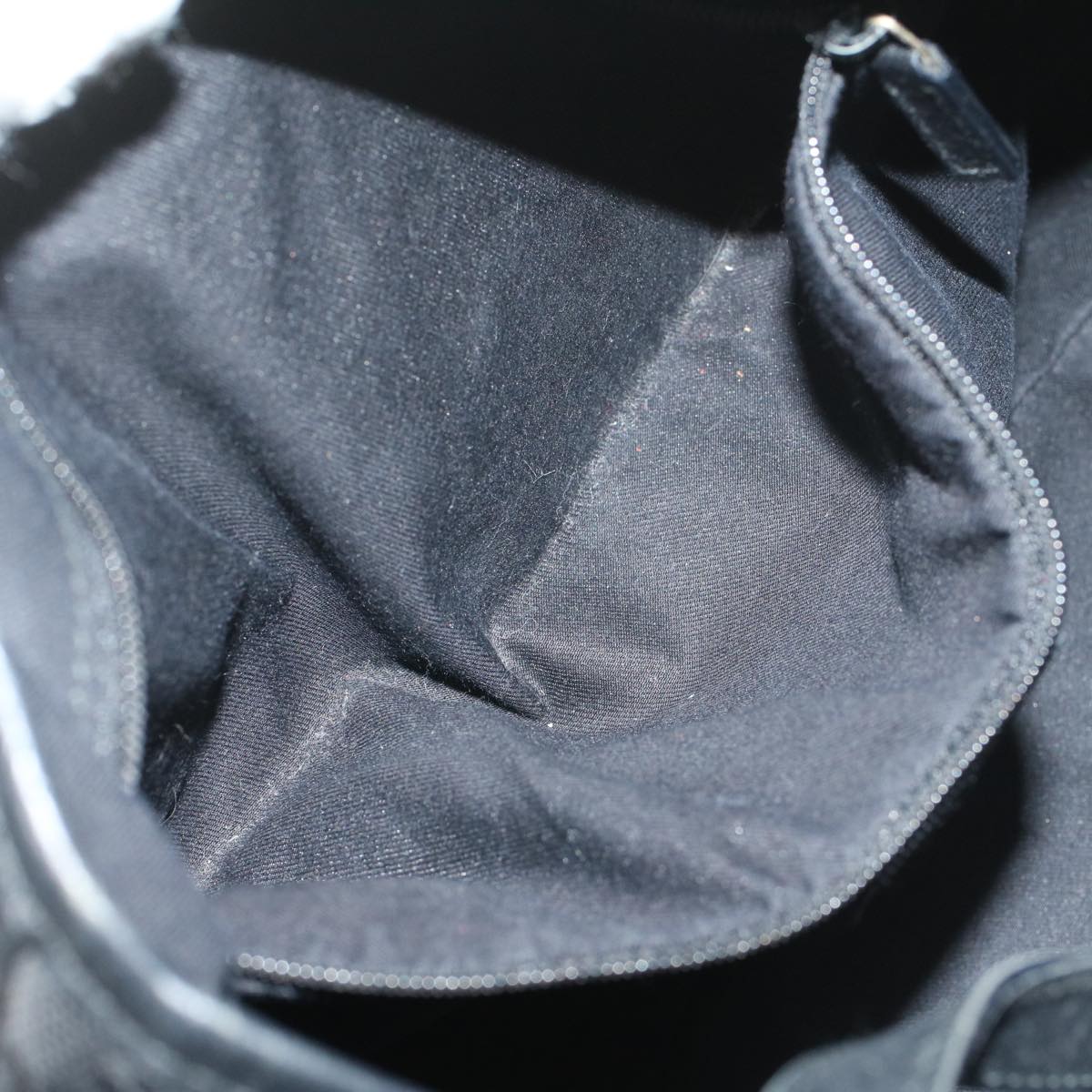 GUCCI GG Canvas Tote Bag Black 130736 56317