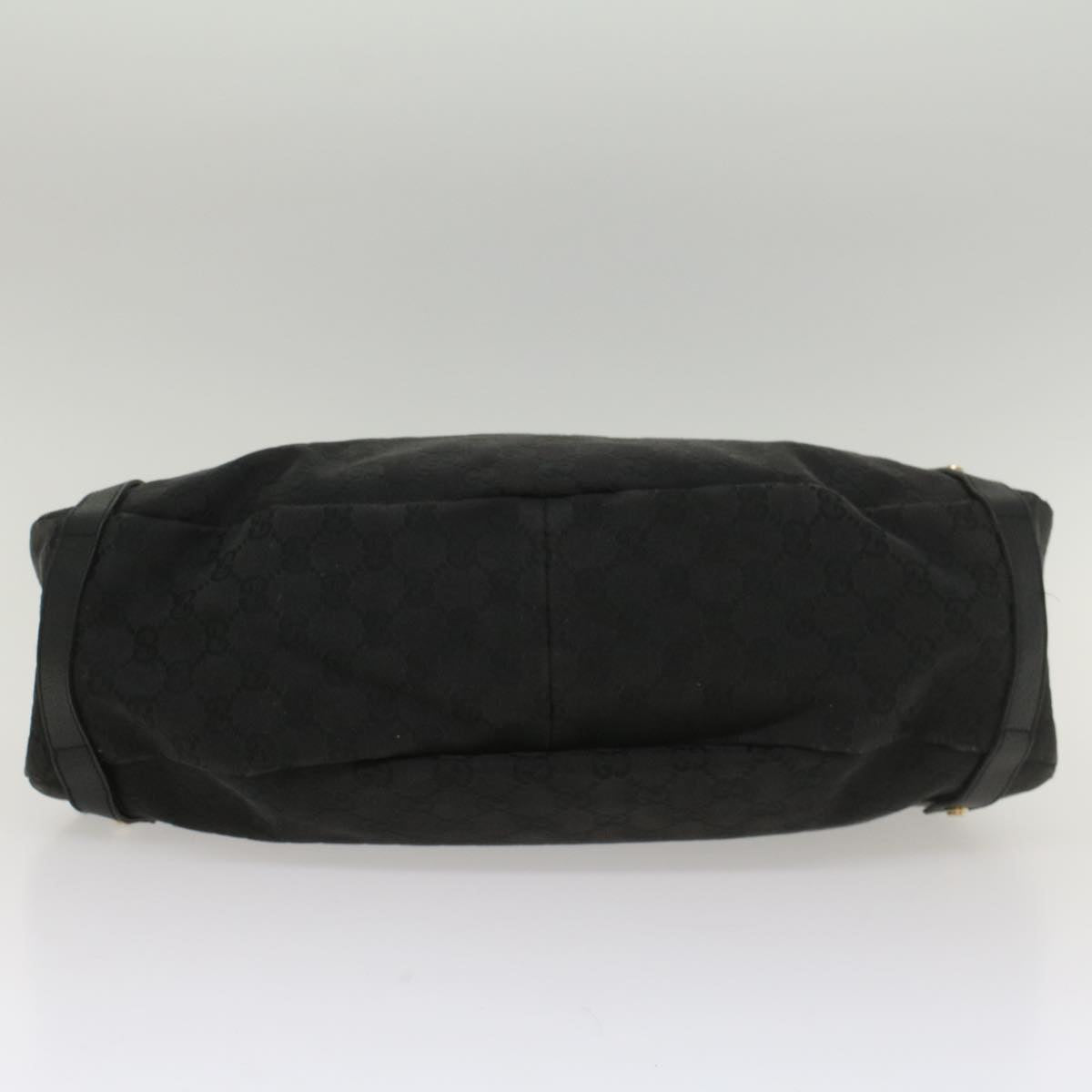 GUCCI GG Canvas Tote Bag Black 130736 56317
