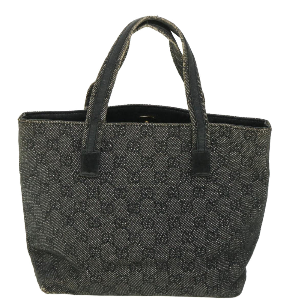 GUCCI GG Canvas Hand Bag Gray 105650 56318