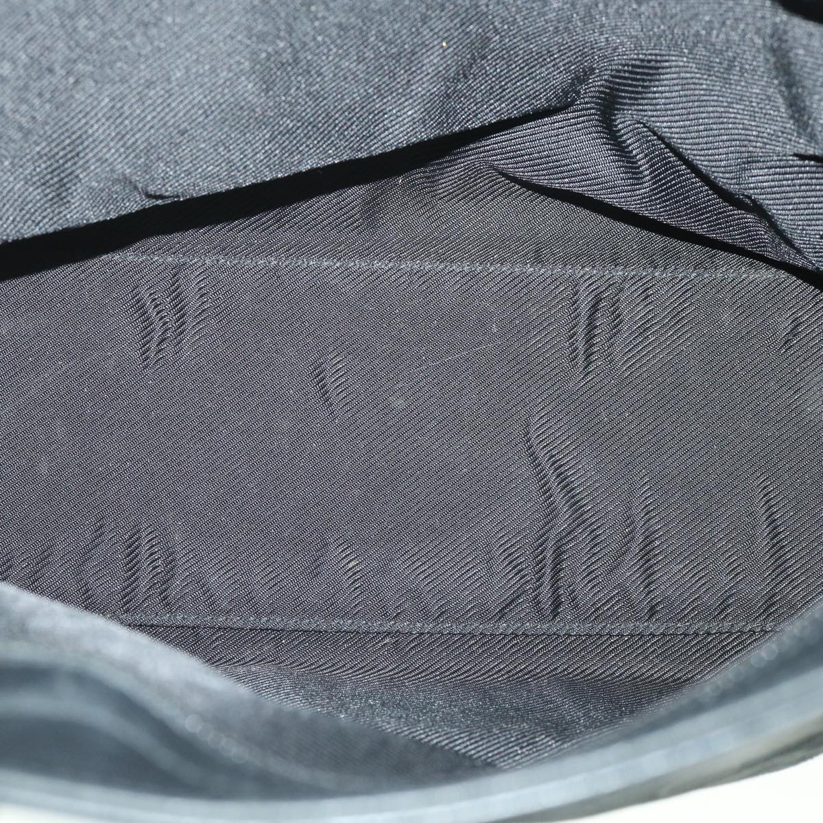 GUCCI GG Canvas Hand Bag Black 002119 56319