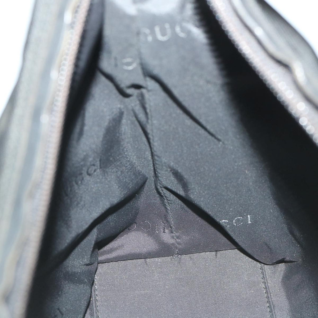 GUCCI Shoulder Bag Nylon Black 56329