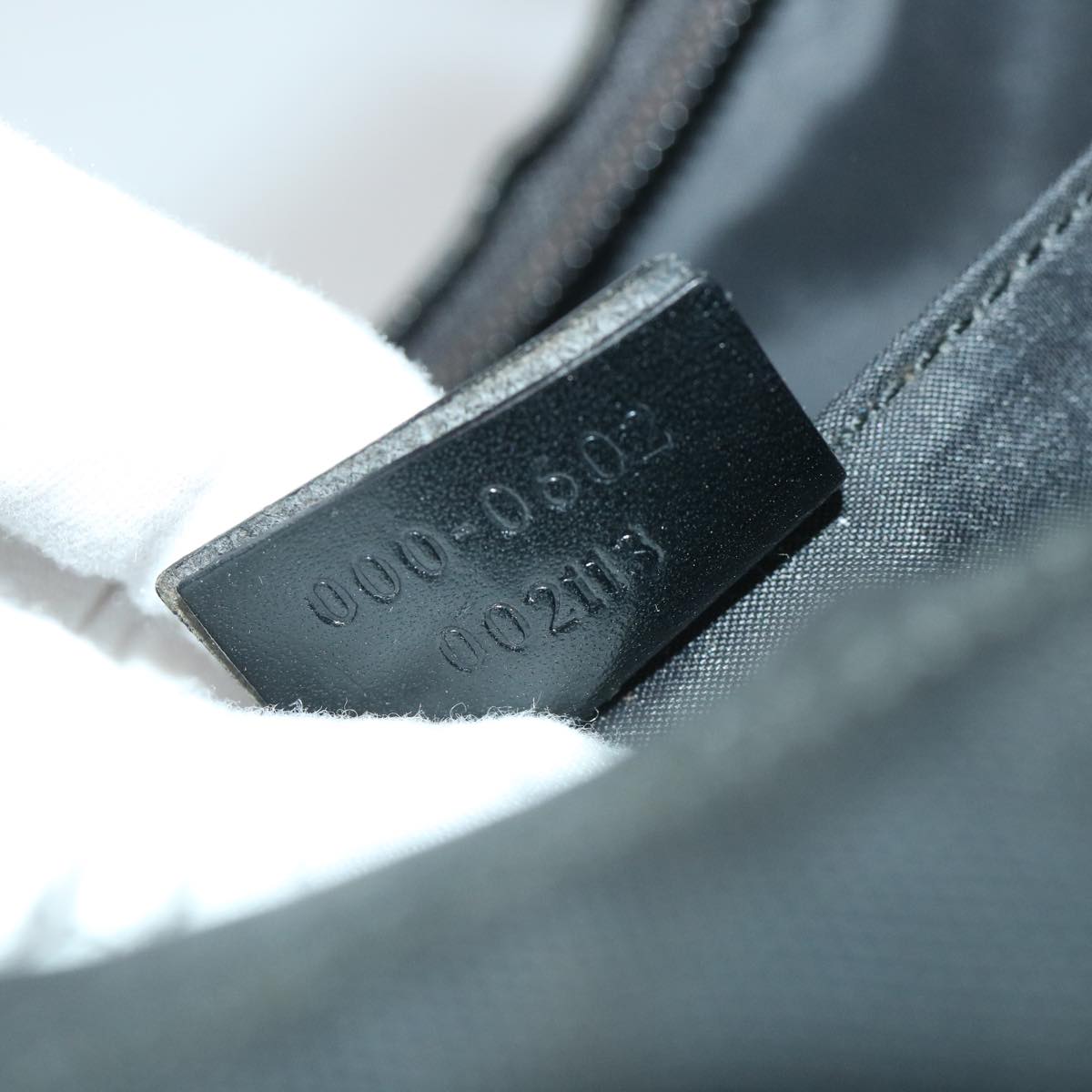 GUCCI Shoulder Bag Nylon Black 56329