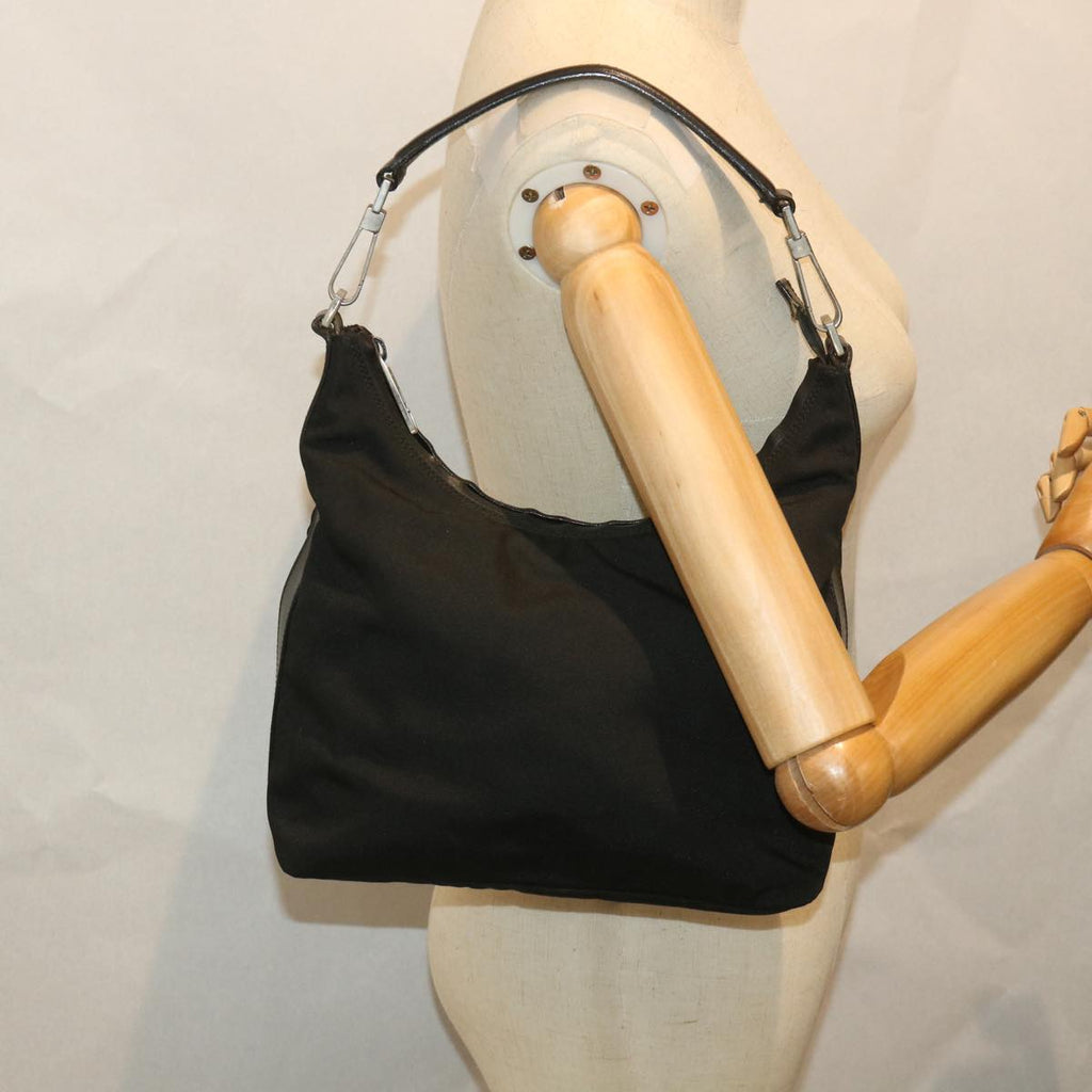 GUCCI Shoulder Bag Nylon Black 56329