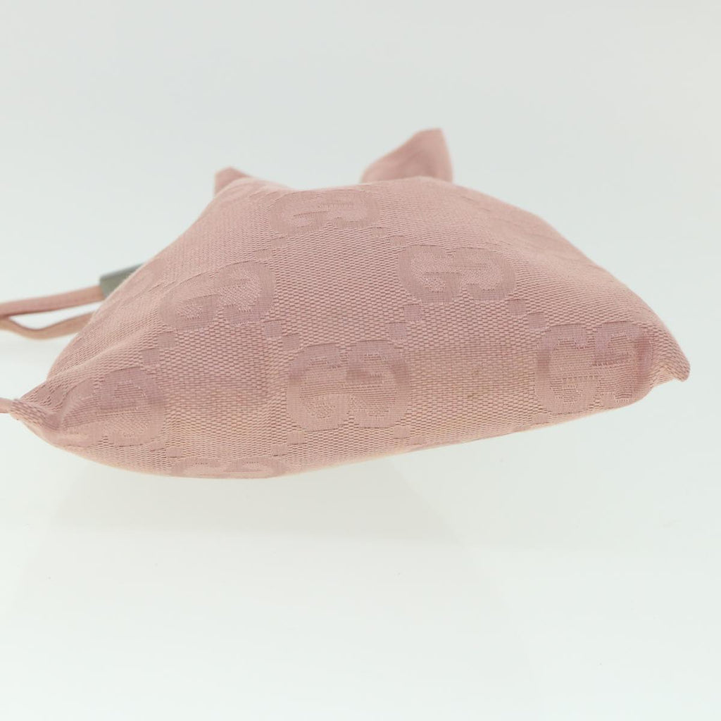GUCCI GG Canvas Purse Pouch Pink 039 1047 56376