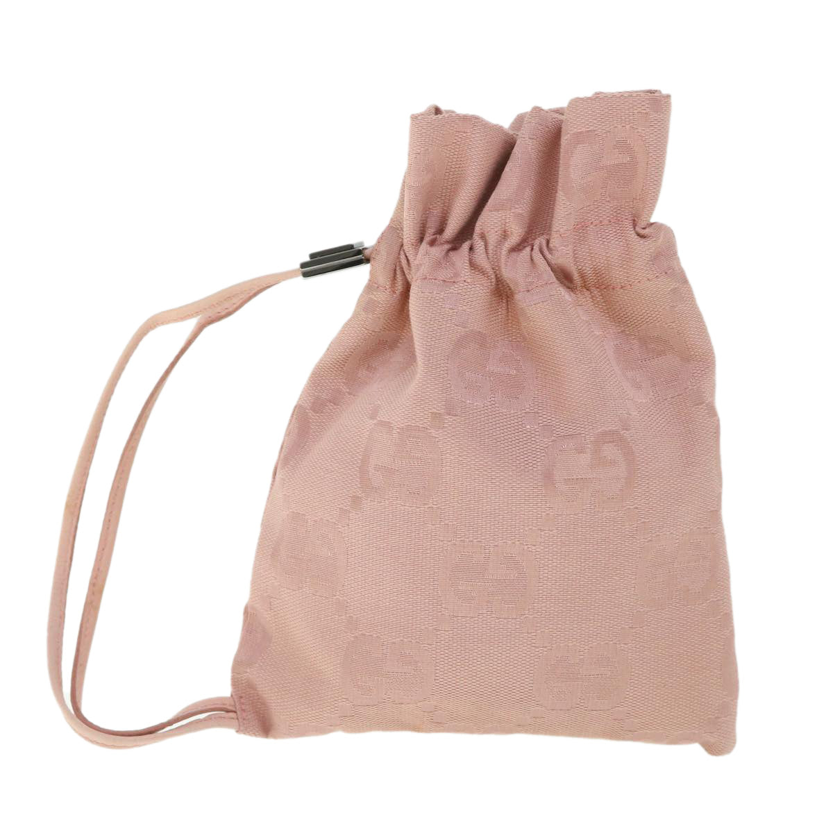 GUCCI GG Canvas Purse Pouch Pink 039 1047 56376