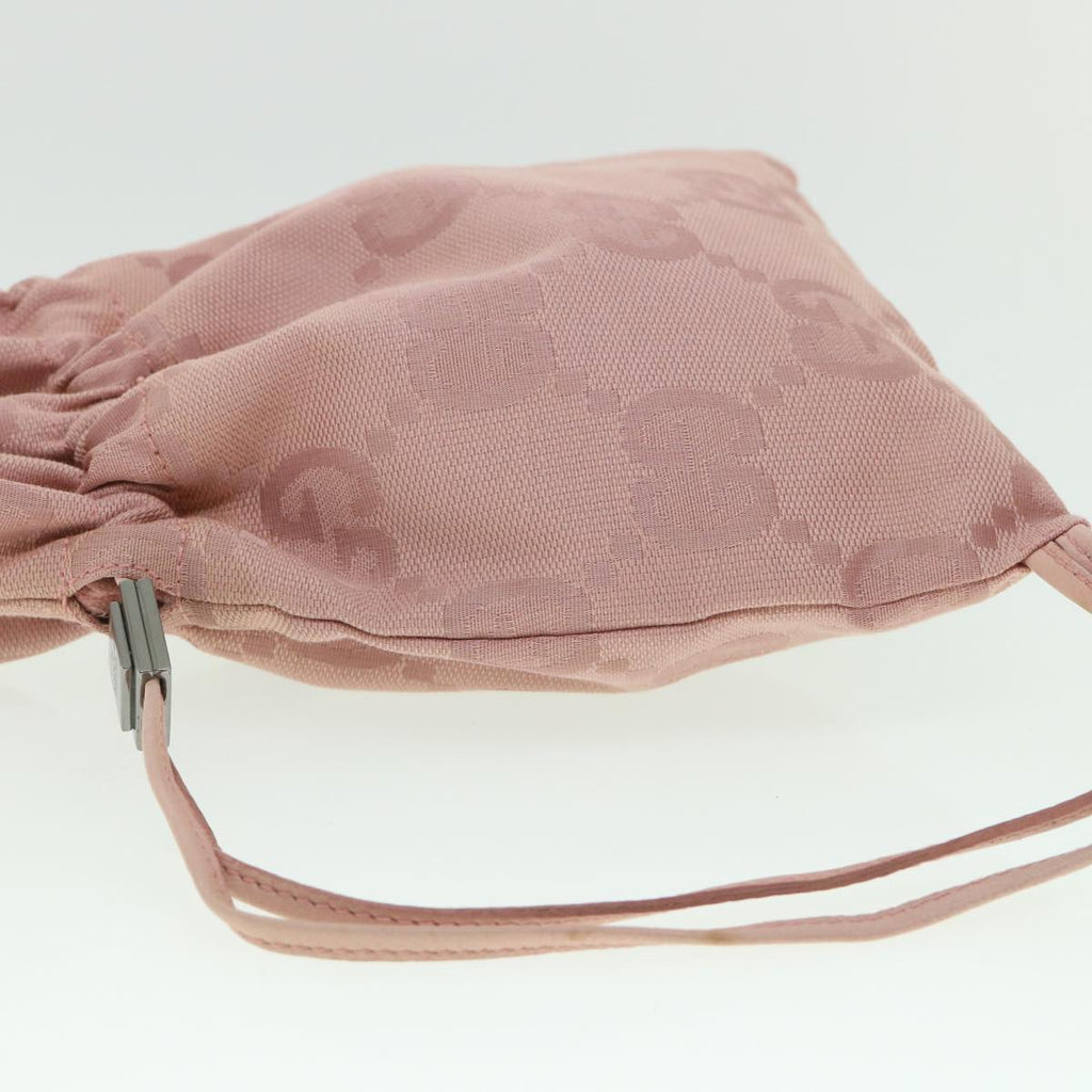 GUCCI GG Canvas Purse Pouch Pink 039 1047 56376