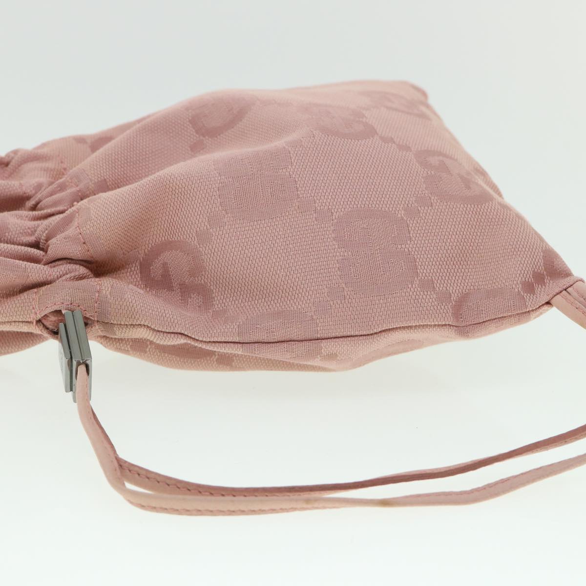 GUCCI GG Canvas Purse Pouch Pink 039 1047 56376