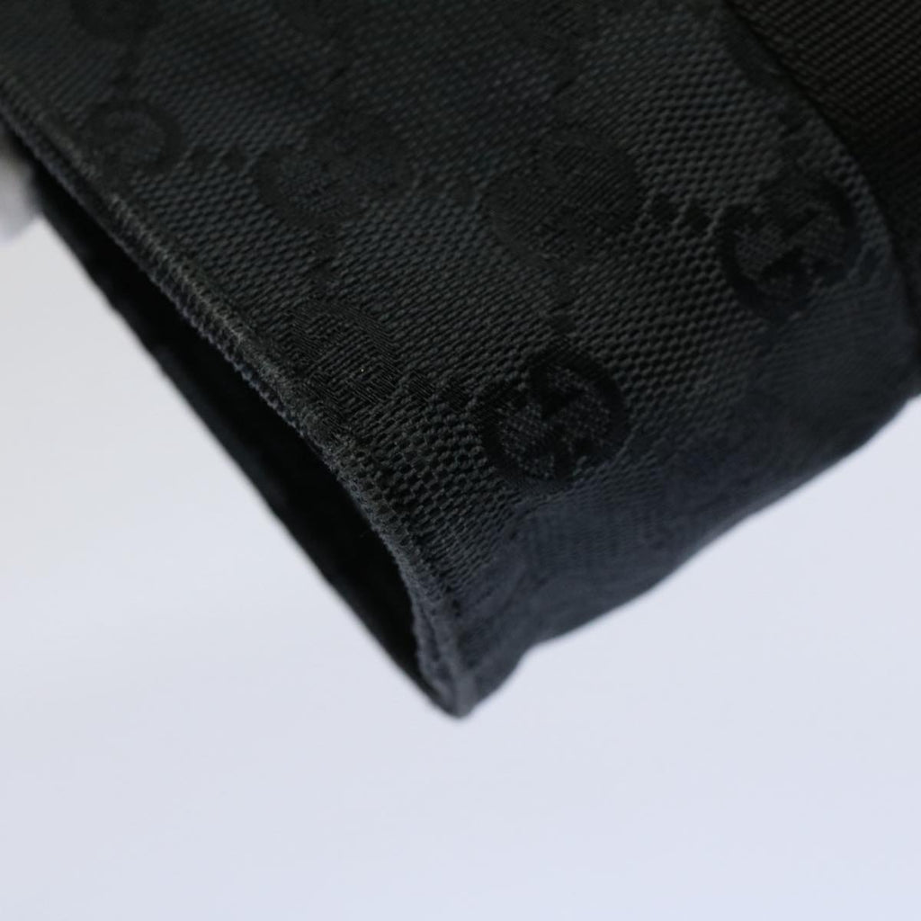 GUCCI GG Canvas Guccissima Pouch Black 039 0991 002058 56450