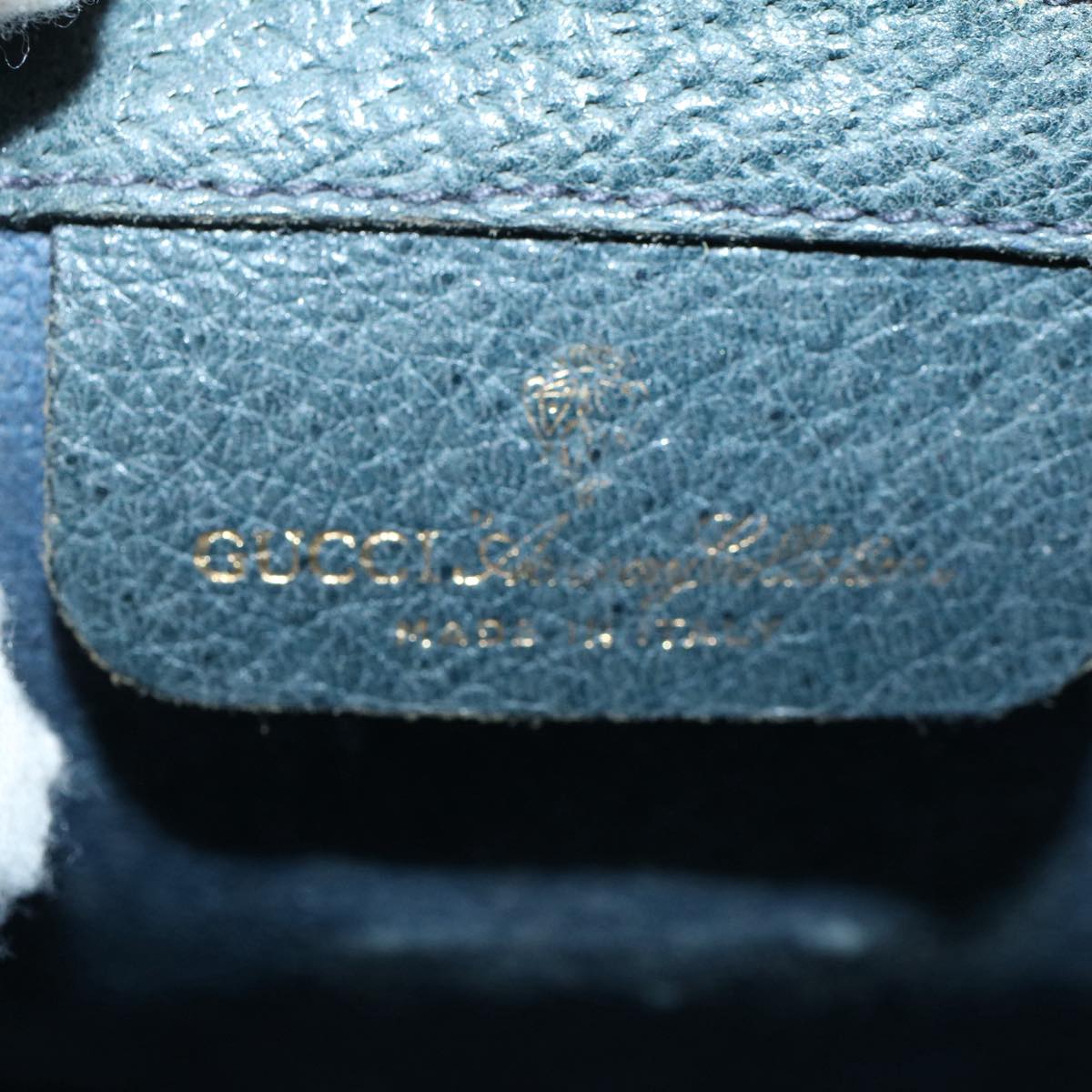 GUCCI GG Supreme Sherry Line Clutch Bag Red Navy gray 89 01 006 56451