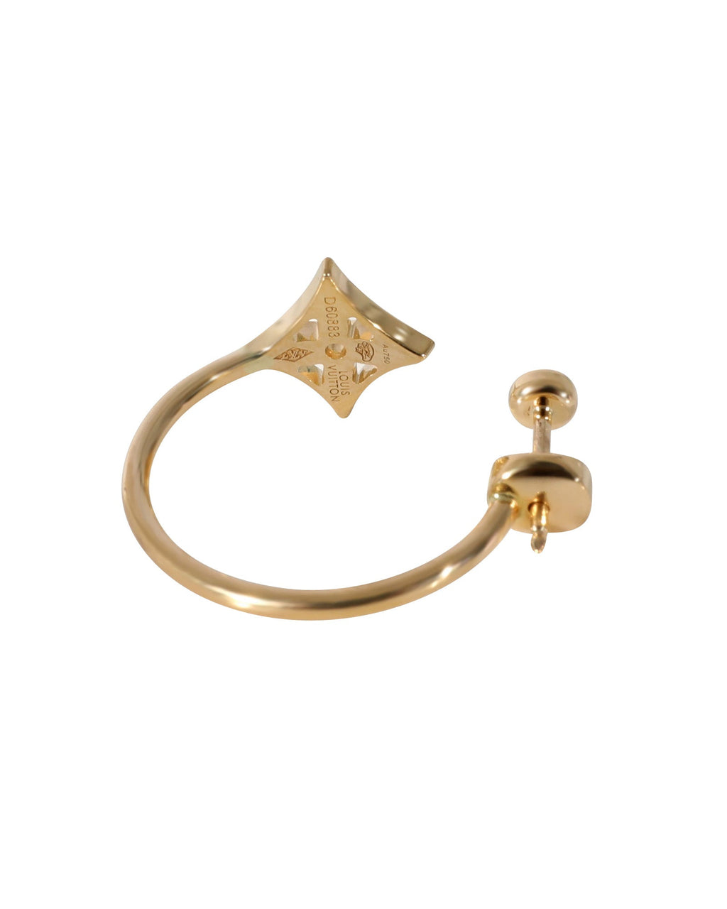 Louis Vuitton Idylle Blossom Diamond Earring in 18k Yellow Gold 04 CTW