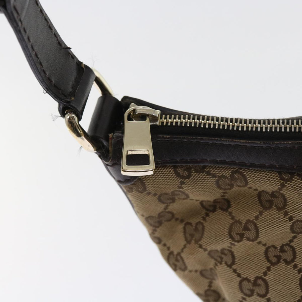 GUCCI GG Canvas Web Sherry Line Shoulder Bag Beige Green Red 257084 56567