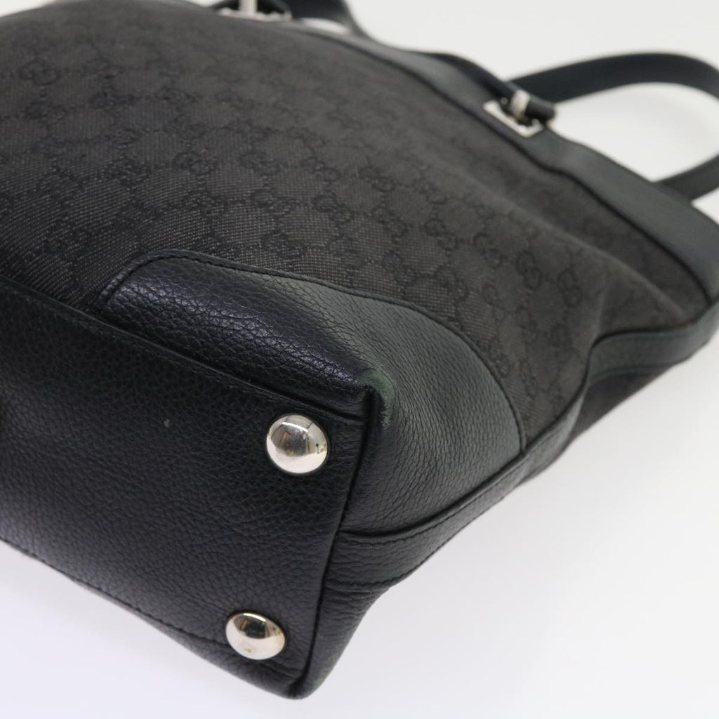 GUCCI GG Canvas Tote Bag Black 272377 56568