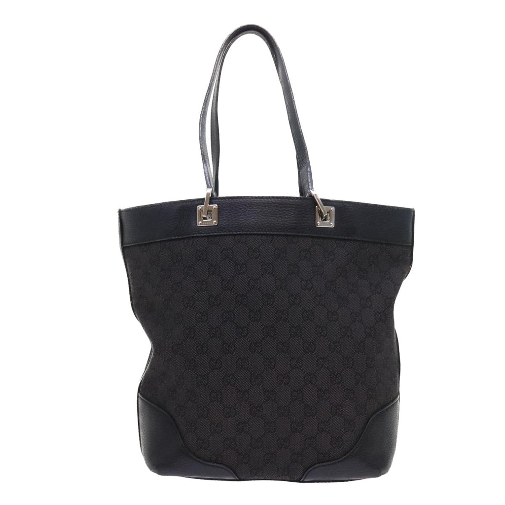 GUCCI GG Canvas Tote Bag Black 272377 56568