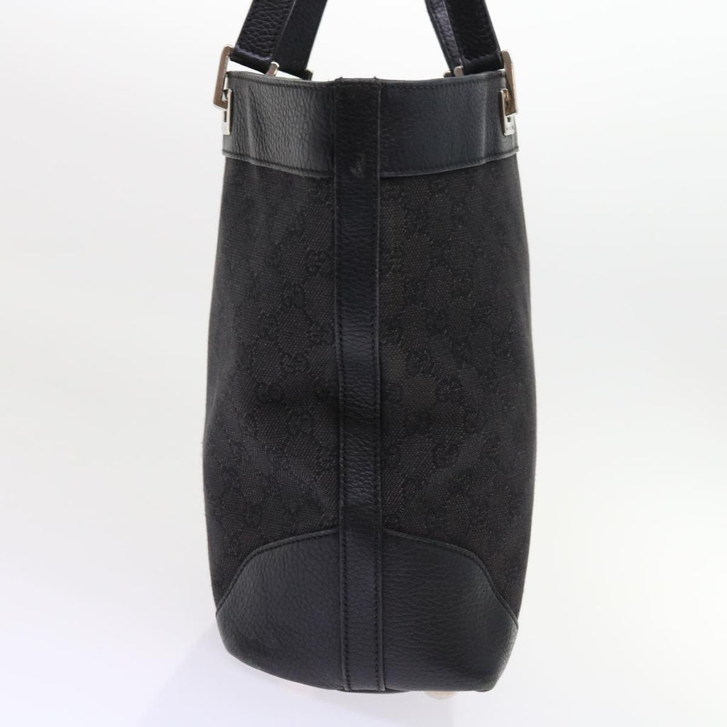 GUCCI GG Canvas Tote Bag Black 272377 56568