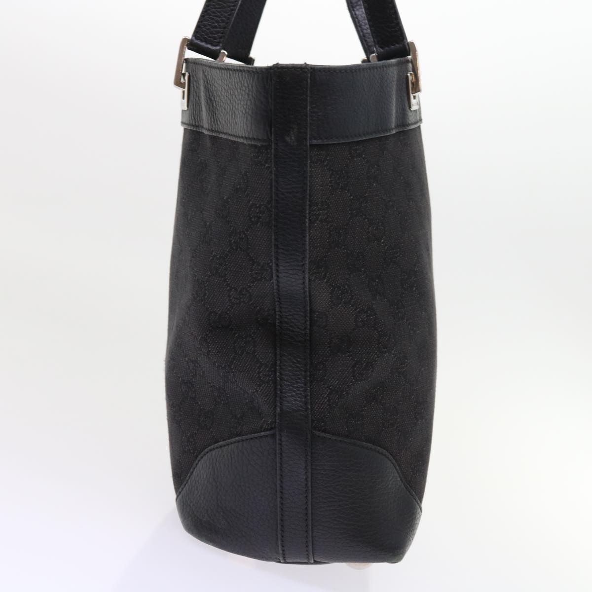 GUCCI GG Canvas Tote Bag Black 272377 56568