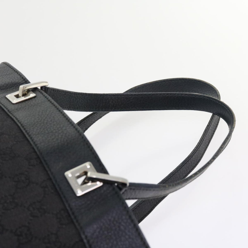 GUCCI GG Canvas Tote Bag Black 272377 56568