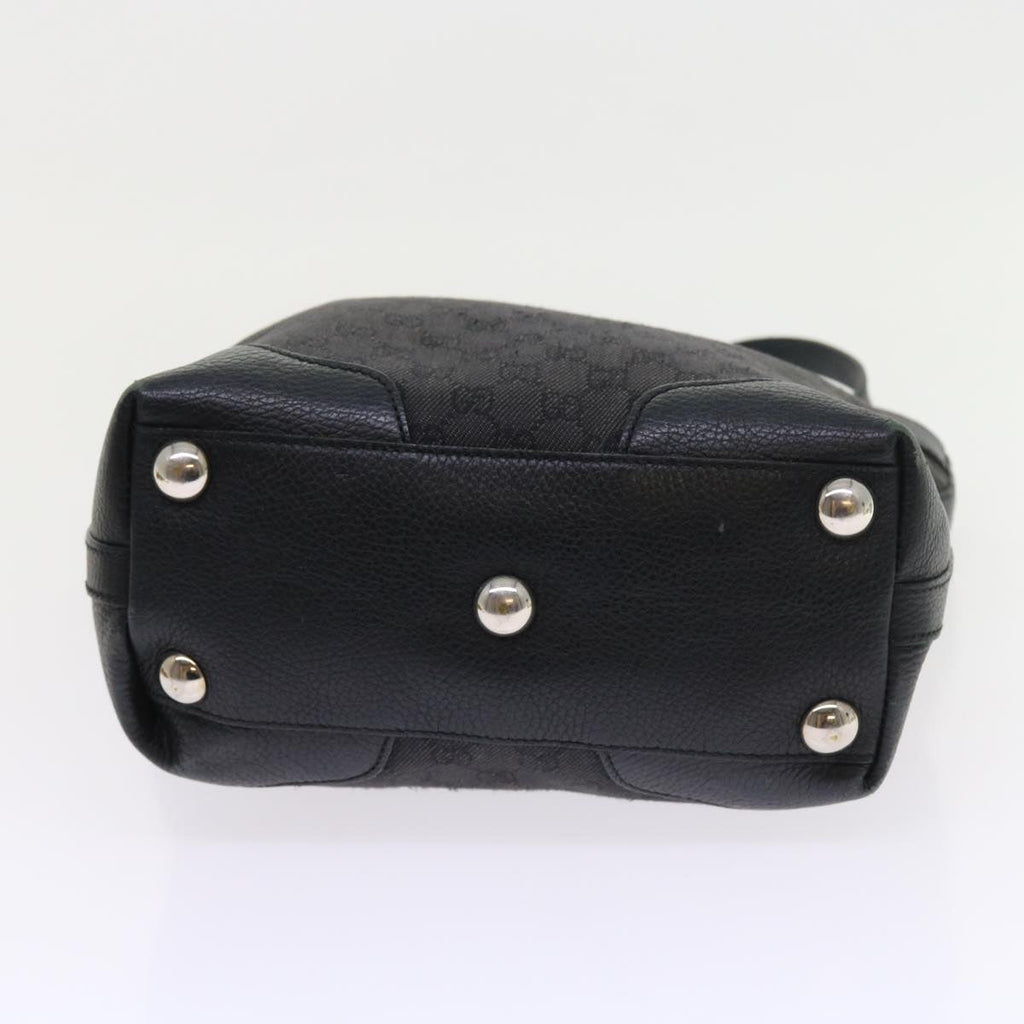 GUCCI GG Canvas Tote Bag Black 272377 56568