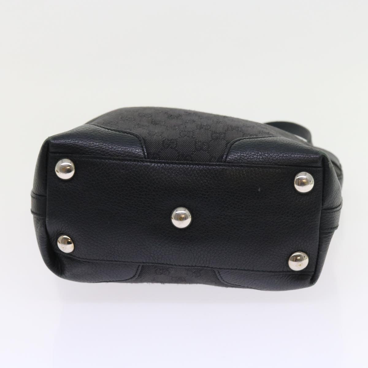 GUCCI GG Canvas Tote Bag Black 272377 56568