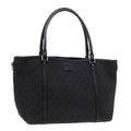 GUCCI GG Canvas Tote Bag Outlet Black 265695 56570