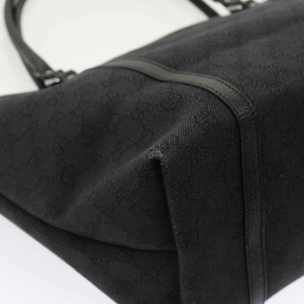 GUCCI GG Canvas Tote Bag Outlet Black 265695 56570