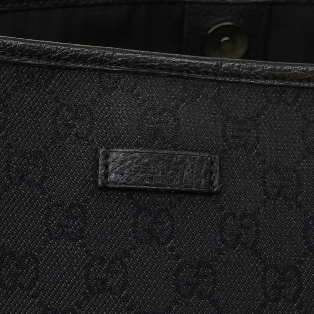GUCCI GG Canvas Tote Bag Outlet Black 265695 56570