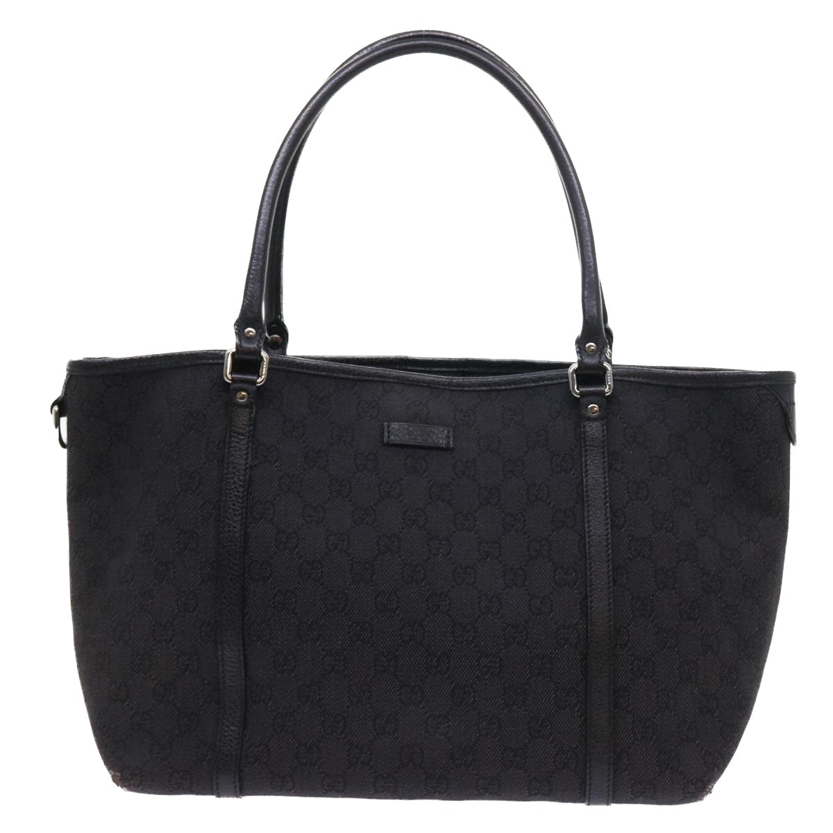 GUCCI GG Canvas Tote Bag Outlet Black 265695 56570