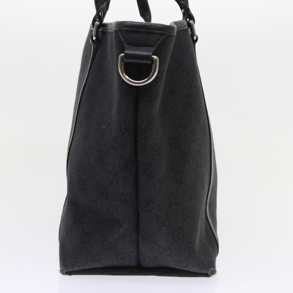 GUCCI GG Canvas Tote Bag Outlet Black 265695 56570