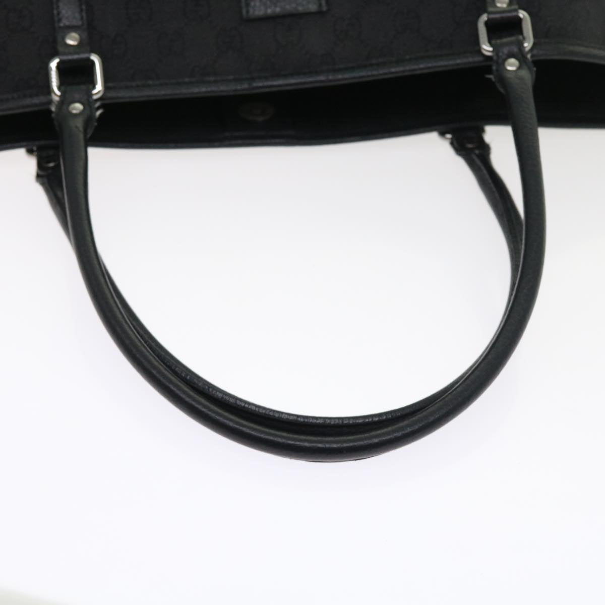 GUCCI GG Canvas Tote Bag Outlet Black 265695 56570