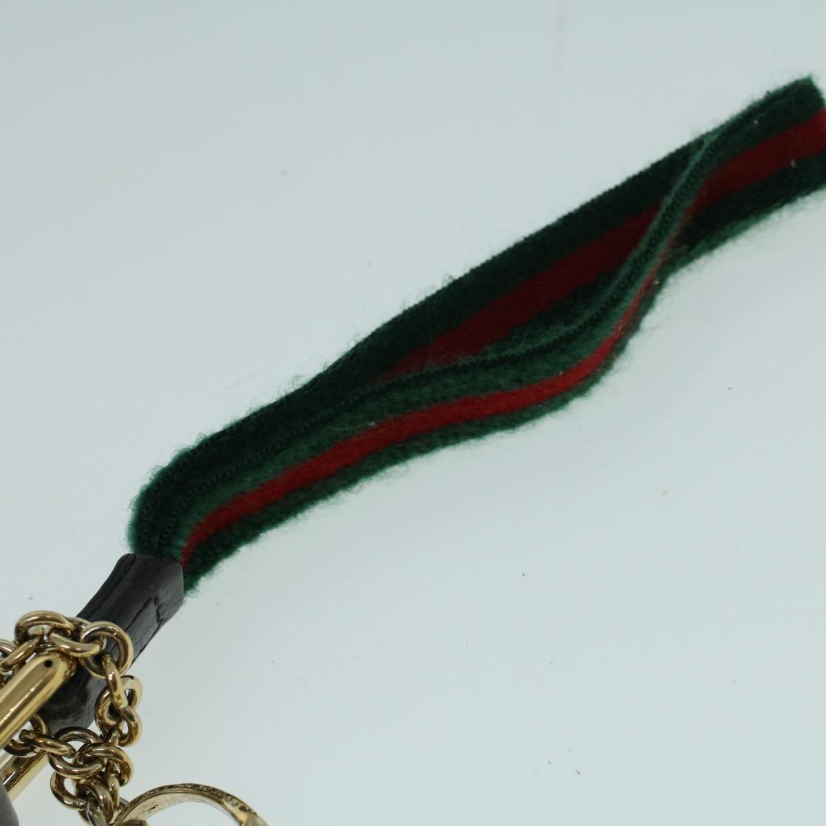 GUCCI GG Canvas Web Sherry Line Pouch Beige Green Red 152507 56636
