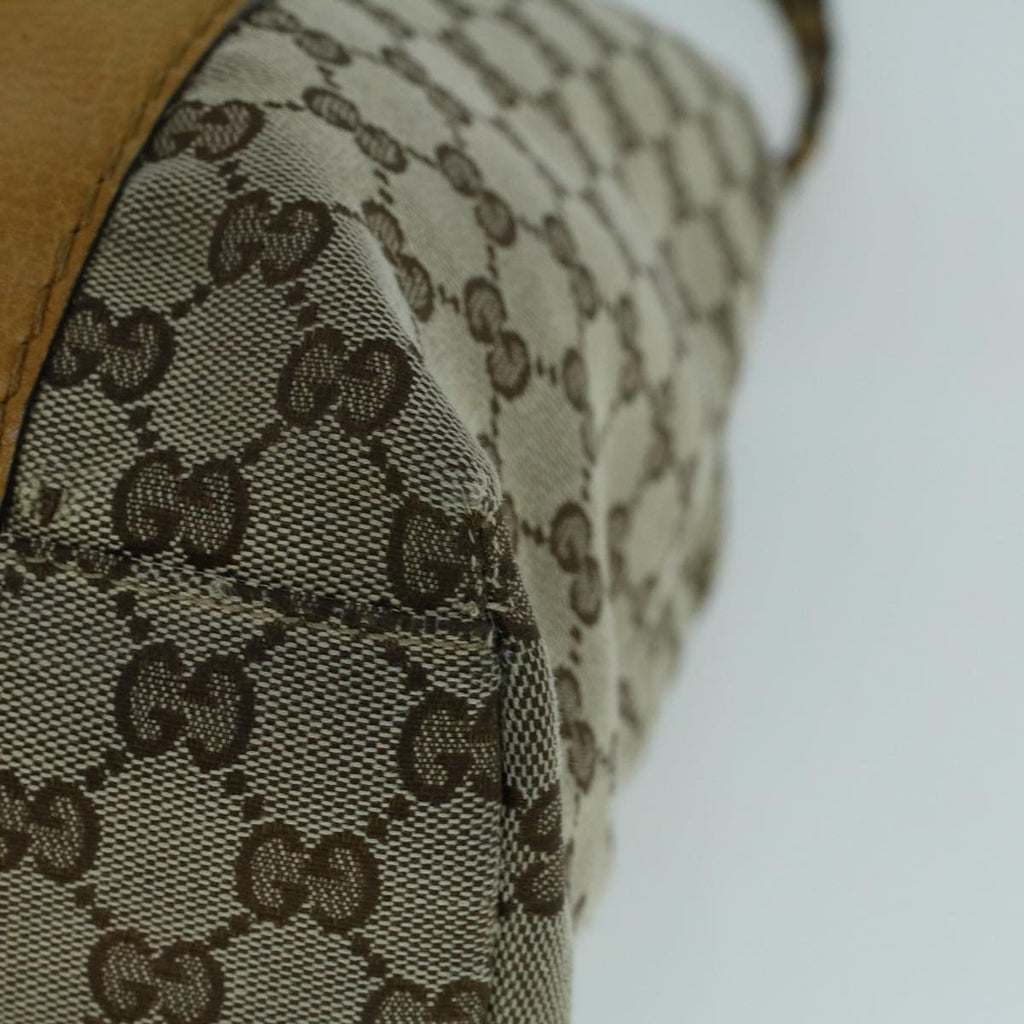 GUCCI GG Canvas Tote Bag Beige 232946 56649