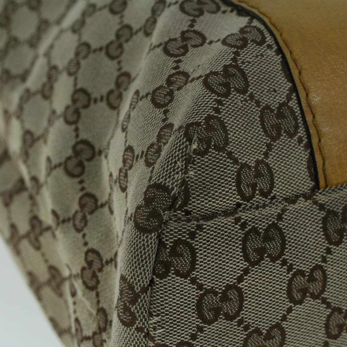 GUCCI GG Canvas Tote Bag Beige 232946 56649